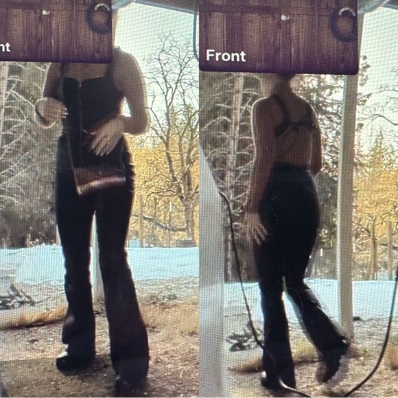 Free People • We The Free Crvy 2nd Ave Leather One Piece Jumpsuit Open Back - Picture 2 of 13